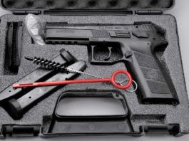 Cz P-09 calibro 9×21 Imi, semiauto molto… alla mano