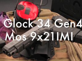 Glock 34 Gen4 Mos calibro 9x21Imi, presentazione e prova a fuoco