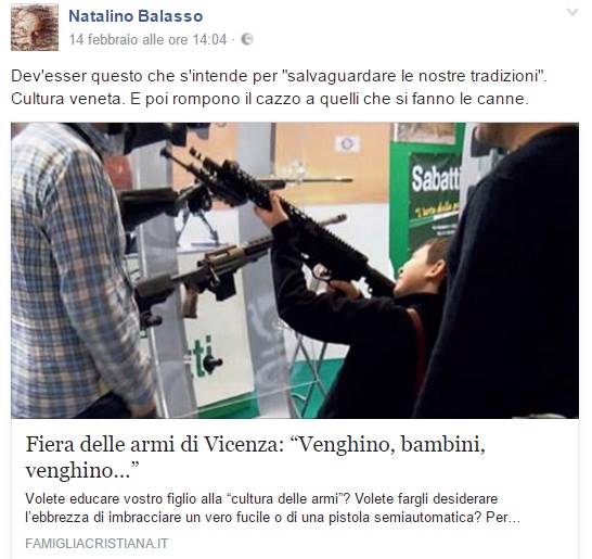 Natalino Balasso contro Hit Show Natalino Balasso contro Hit Show