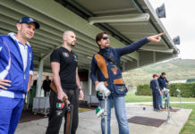 Cento studenti dell’università in pedana con Fiocchi Gian Marco Berti e Valerio Staffelli con uno studente