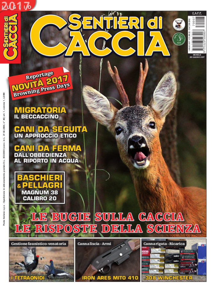 Sentieri di Caccia luglio 2017 Sentieri di Caccia luglio 2017