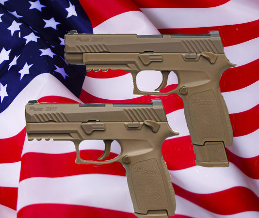 Tutti la cercano, tutti la vogliono Sig Sauer P320 Bandiera