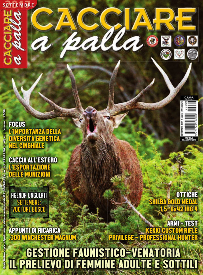 Cacciare a Palla settembre 2017 Cacciare a Palla settembre 2017