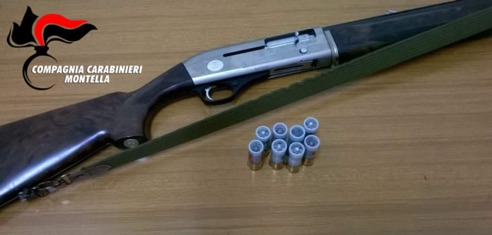Figlio aveva in casa l’arma del padre, denunciati entrambi