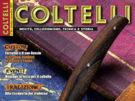 Coltelli, in edicola il numero di ottobre-novembre 2017 cover Coltelli 84 ott-nov 2017