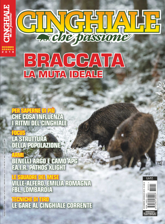 Cinghiale che Passione dicembre 2017 - gennaio 2018 Cinghiale che Passione dicembre 2017 - gennaio 2018