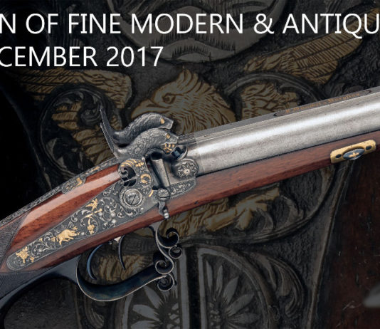 Il 14 dicembre l’ultima asta di Holt’s per il 2017 È stata fissata al 14 dicembre 2017 l’ultima auction dell’anno solare da parte della casa d’aste Holt’s, che batte armi fini moderne e antiche.