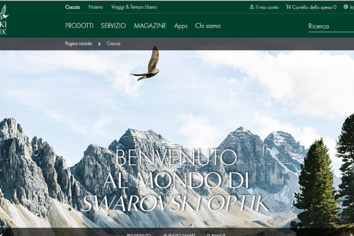 Nuovo sito Swarovski Nuovo sito Swarovski