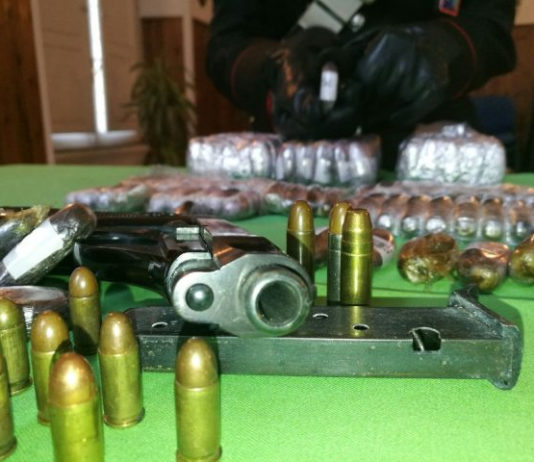 Ritrovata pistola rubata nel 2015 Ritrovata pistola rubata nel 2015