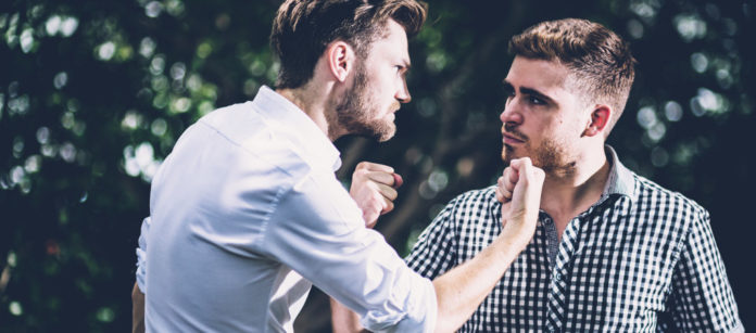 Two angry men Two angry men