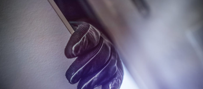 Burglar hand Burglar hand