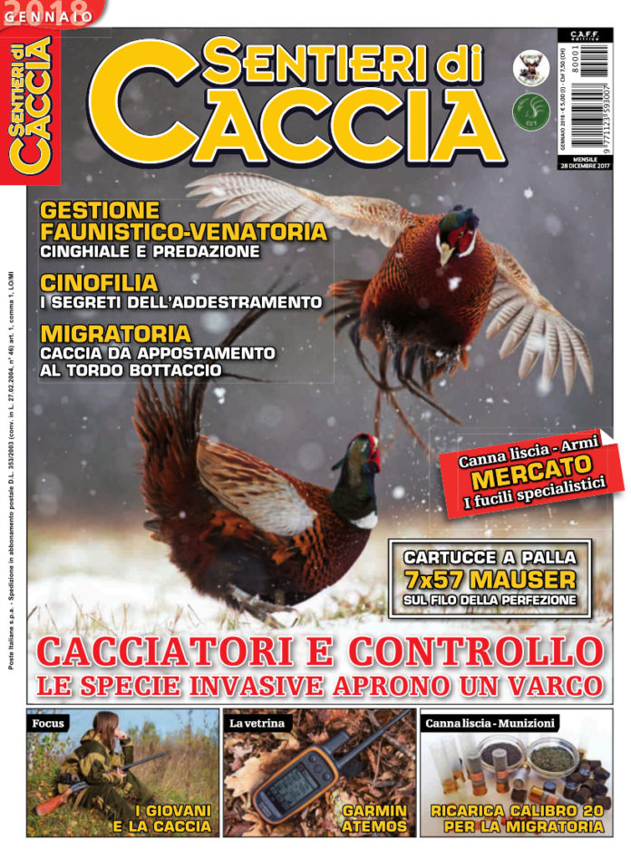 Sentieri di Caccia gennaio 2018 Sentieri di Caccia gennaio 2018