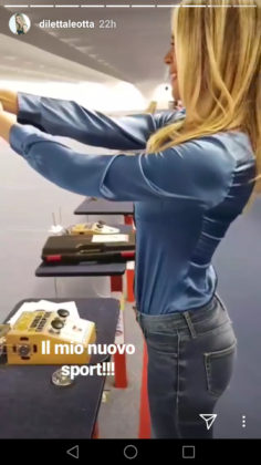 diletta leotta al tiro a segno 9