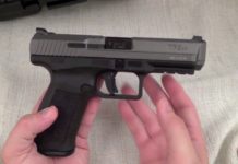 Canik Tp9 Sf calibro 9×21, presentazione e prova a fuoco. Guarda il video