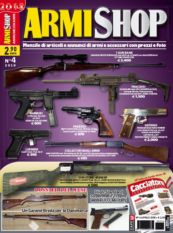 Armi Shop aprile 2018 Armi Shop aprile 2018