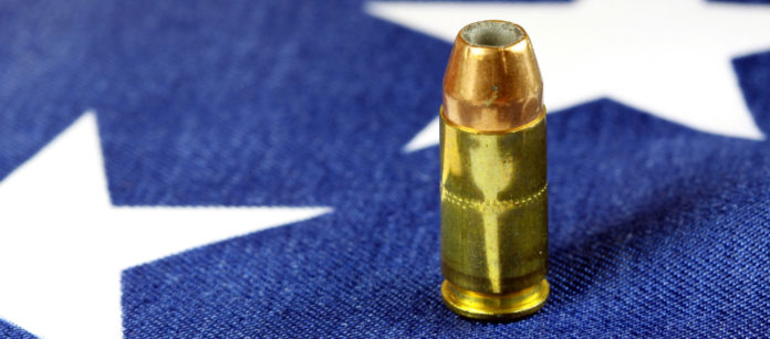 Bullet usa flag