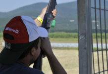 Otto linee di tiro a Hunting Show Sud Hunting Show sud Benelli