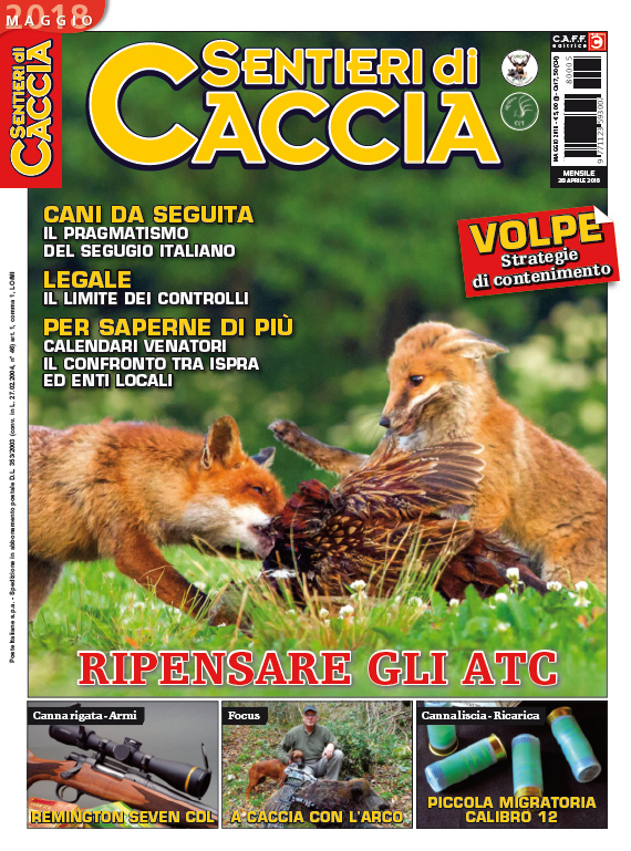 Sentieri di Caccia maggio 2018 Sentieri di Caccia maggio 2018