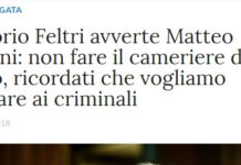 Feltri: riformate la legittima difesa anche senza governo