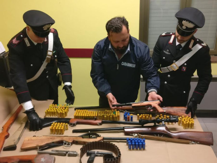 Armi fatte in casa, un arresto a Paola (CS)