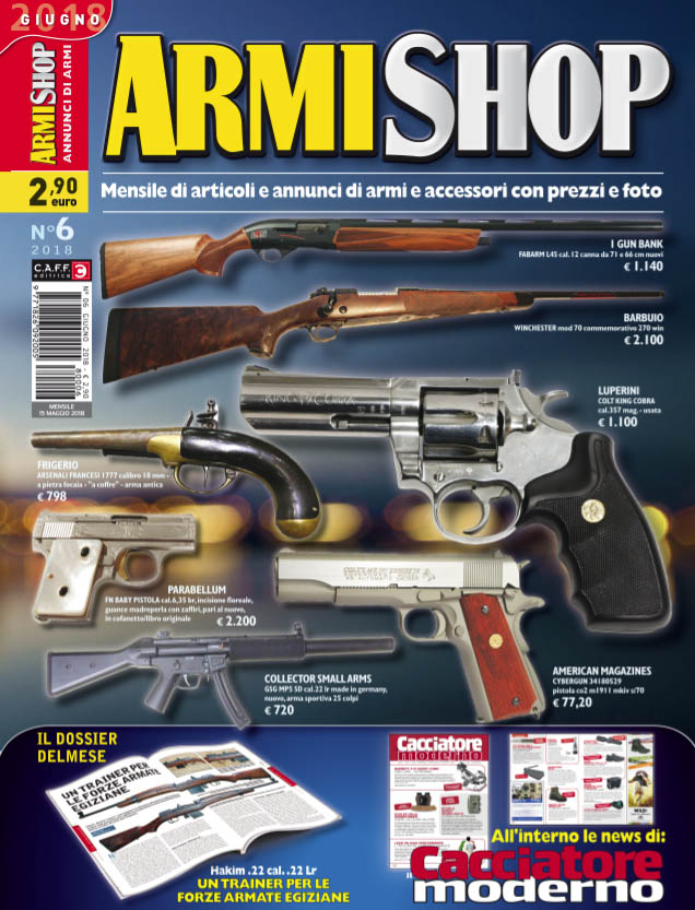Armi Shop giugno 2018 Armi Shop giugno 2018