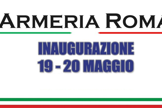 Inaugurazione Armeria Roma inaugurazione dell'armeria roma