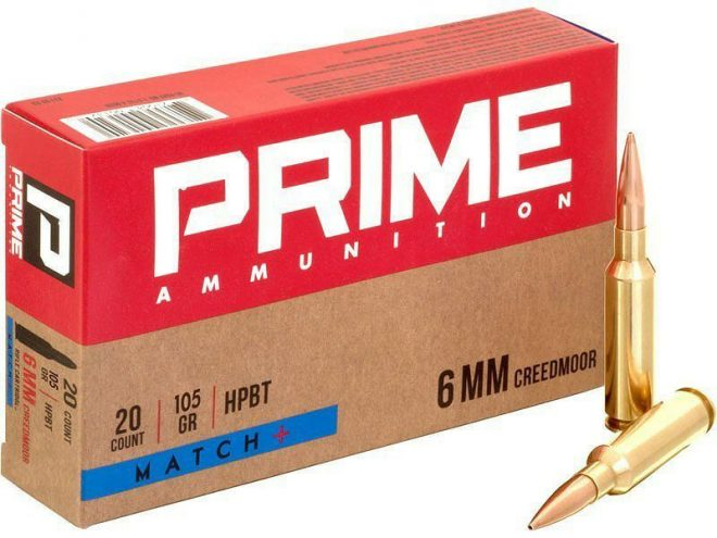 Prime Ammunition linea di munizioni 6 mm Creedmoor Prime Ammunition linea di munizioni 6 mm Creedmoor