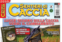 Sentieri di Caccia giugno 2018 in edicola dal 28 maggio