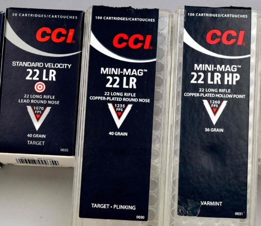 Cci Standard Velocity cal. .22 Lr, standard americano Cci Standard Velocity cal. .22 Lr