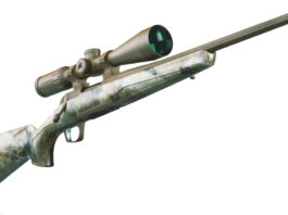 Browning riformula la sua carabina a otturatore X-Bolt Browning X-Bolt A-Tacs Cerakote Scope Comb