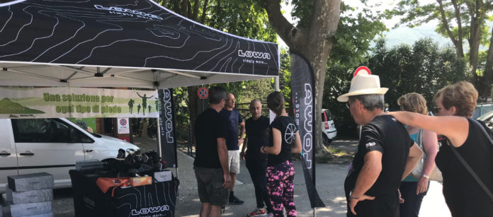 provare le scarpe lowa