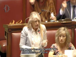La Caretta alla Camera sulla caccia in deroga Maria Cristina Caretta alla Camera su caccia in deroga