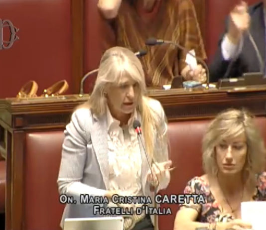 La Caretta alla Camera sulla caccia in deroga Maria Cristina Caretta alla Camera su caccia in deroga