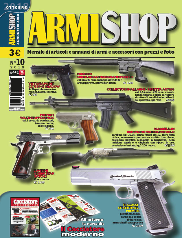 Armi Shop ottobre 2018 Armi Shop ottobre 2018