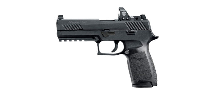 Sig Sauer P320 RX pistola modulare a percussione Sig Sauer P320 RX