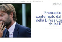 Soro prorogato come commissario dell’Uits Francesco Soro commissario dell'Uits
