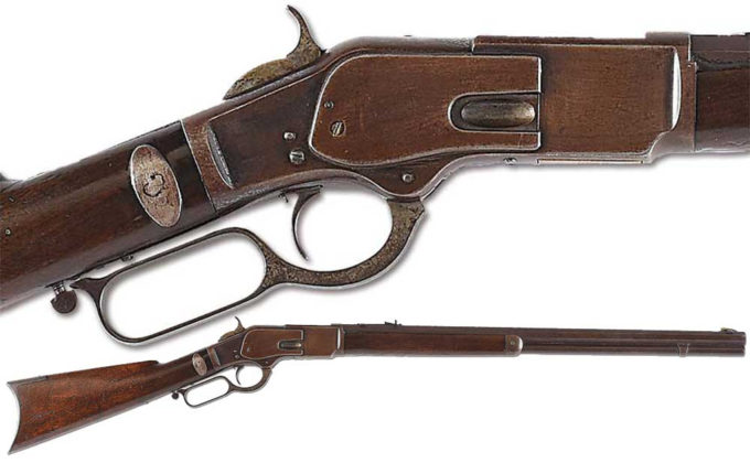 fucile del capotrib&ugrave; Sioux Pioggia sulla Faccia