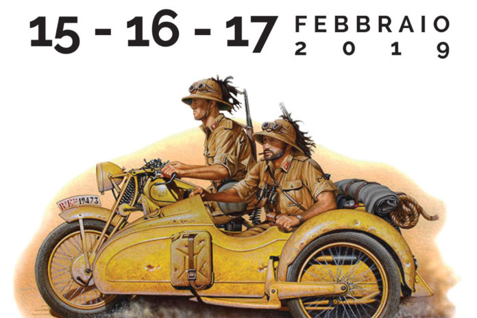 moto militari in mostra a Novegro