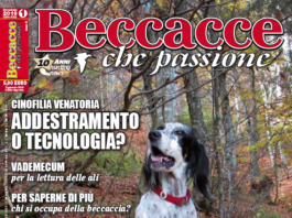 Beccacce che Passione n° 1 gennaio-febbraio 2019, in edicola Beccacce che Passione n° 1 gennaio-febbraio 2019