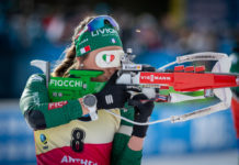 Biathlon: Dorothea Wierer vince in Coppa del mondo, Fiocchi esulta Dorothea Wierer al poligono di Anterselva