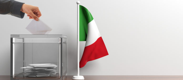 Referendum propositivo la posizione delle associazioni venatorie Referendum propositivo la posizione delle associazioni venatorie: bandiera italiana accanto a urna