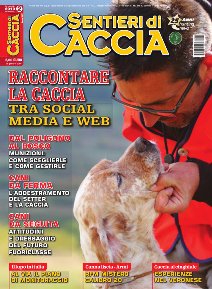 Sentieri di Caccia febbraio 2019 Sentieri di Caccia febbraio 2019