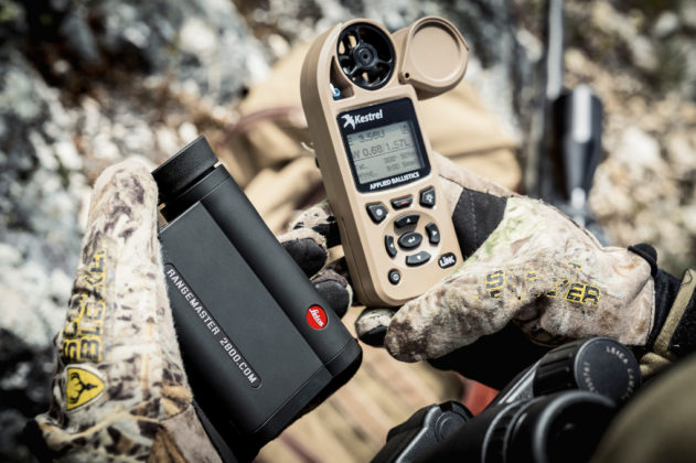 telemetro Leica CRF 2800 COM anemometro Kestrel Elite 5700: cos&igrave; si pu&ograve; misurare la velocit&agrave; del vento