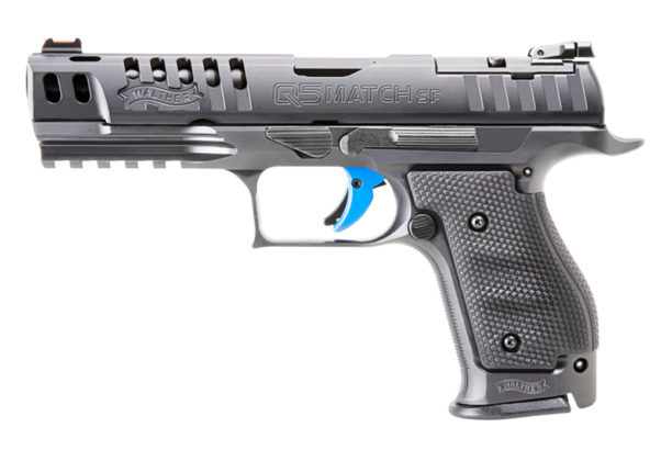 vista standard della pistola Walter Q5 Match Steel Frame
