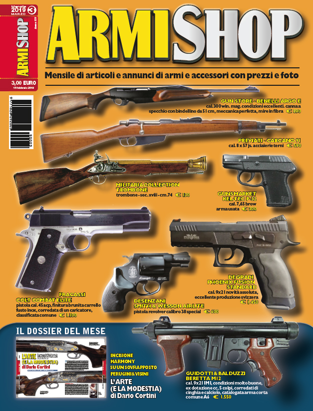 Armi Shop marzo 2019 Armi Shop marzo 2019