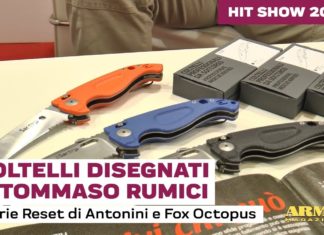 I coltelli disegnati da Tommaso Rumici: ecco le novità di Antonini e Fox