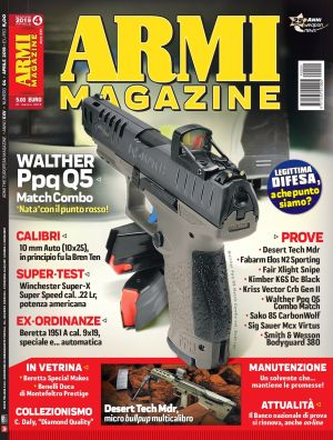Copertina ARMI MAGAZINE Aprile 2019 Copertina ARMI MAGAZINE Aprile 2019