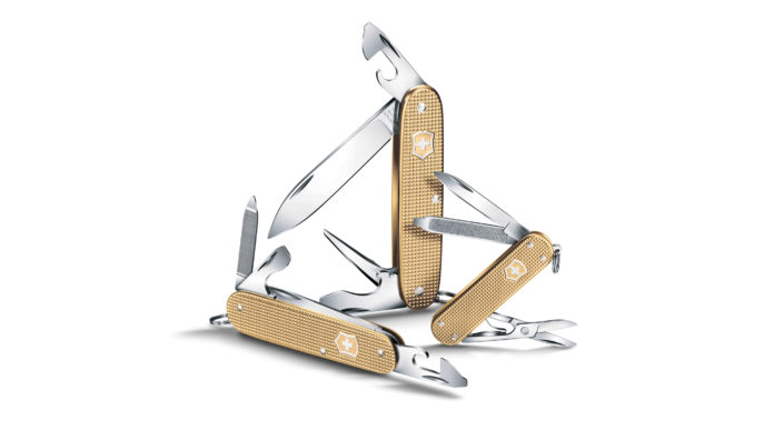 coltello multiuso kunzi victorinox alox champagne coltello multiuso kunzi victorinox alox champagne