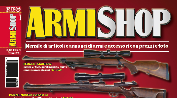 testata ArmiShop Giugno 2019 testata ArmiShop Giugno 2019