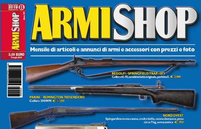 Armi Shop agosto 2019 bis Armi Shop agosto 2019 bis